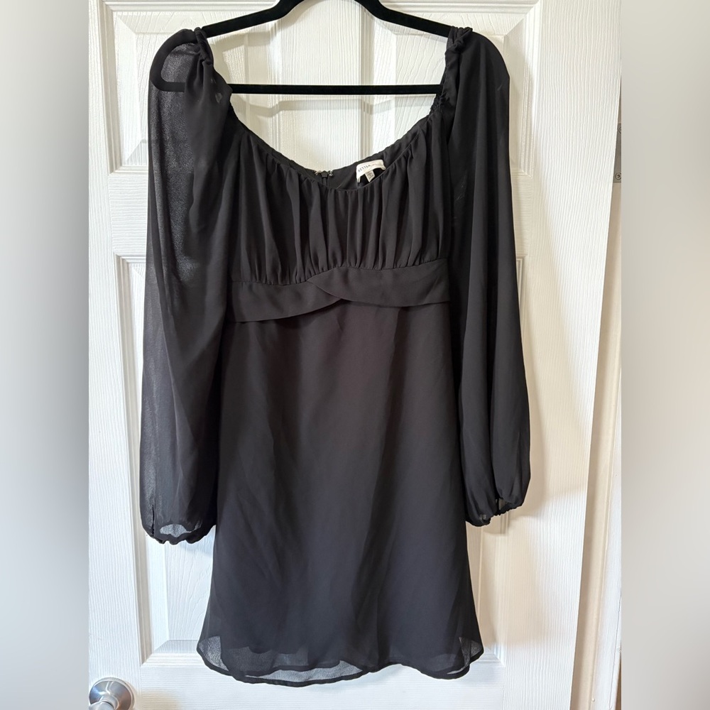 Better Be Black Mini Dress